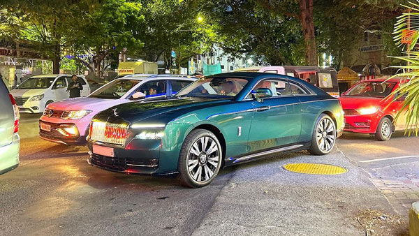 Chennai builder buys second rolls royce spectre Chennai builder buys second rolls royce spectre