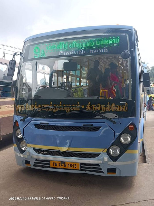 3 different buses in same registration number