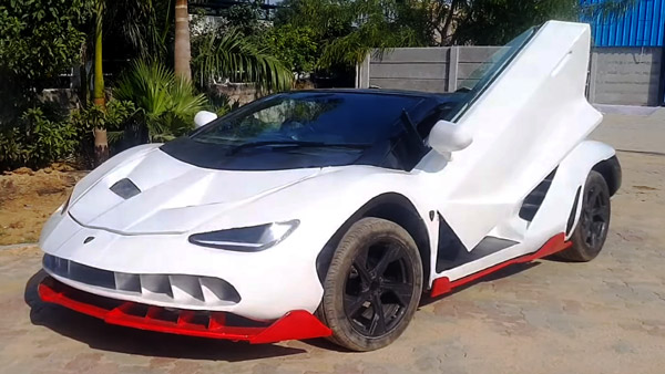 honda civic converted into lamborghini