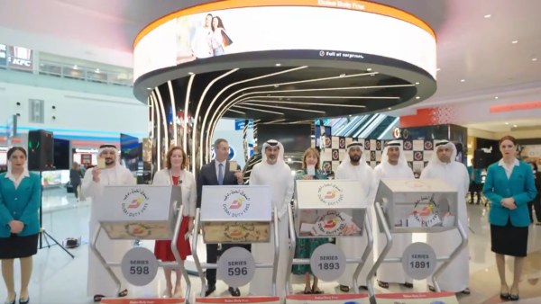 Indian wins mercedes benz car in dubai duty free draw