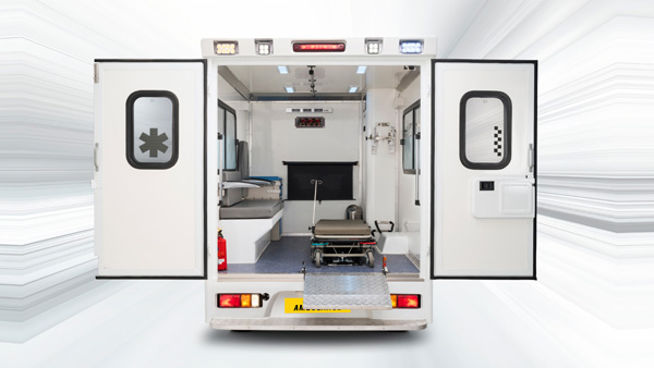 Isuzu d-max ambulance inside design