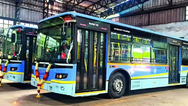 electric bus in chennai