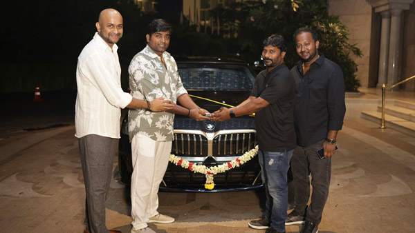 Nithilan swaminathan receives bmw gift
