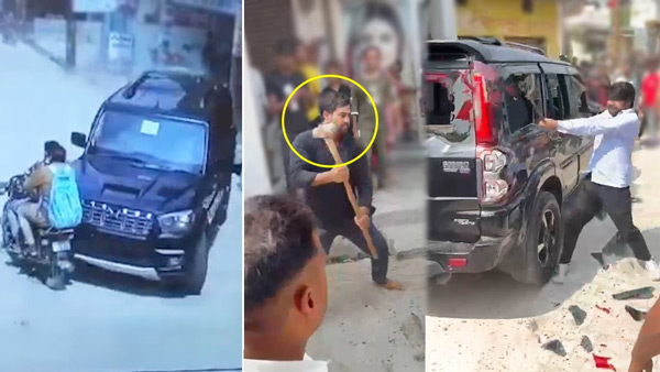 mahindra scorpio classic completely destroyed