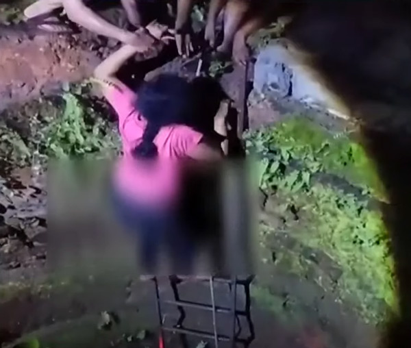 kerala swift falls in well