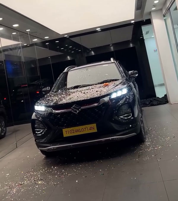 shibili rahiman buys maruti fronx