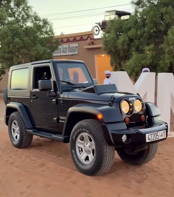 slimmest jeep in the world