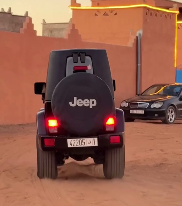 slimmest jeep in the world