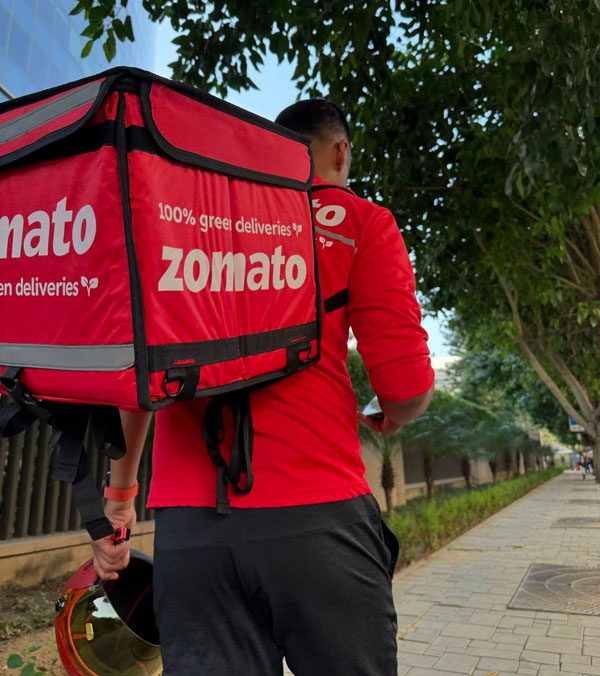 deepinder goyal rides triumph bike