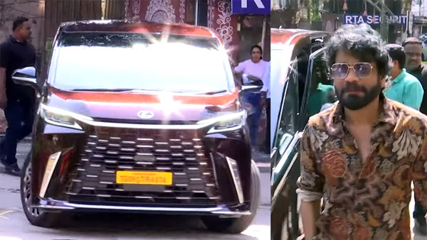 nagarjuna spotted with lexus lm nagarjuna spotted with lexus lm
