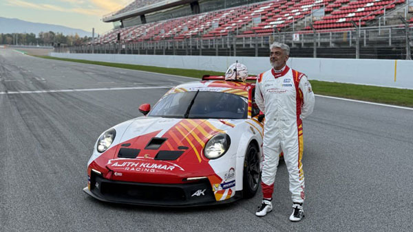 ajithkumar racing car