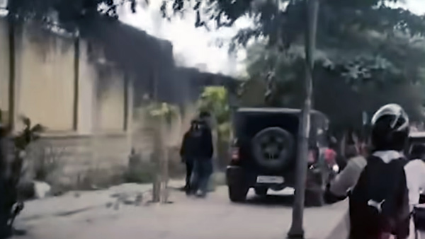 mahindra thar roxx vehicle driver arrested mahindra thar roxx vehicle driver arrested