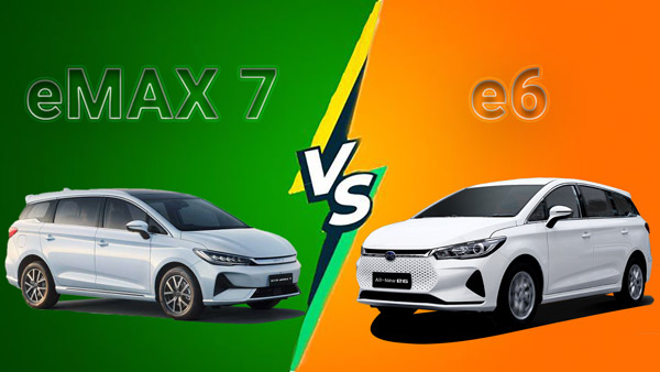 byd emax 7 vs e6
