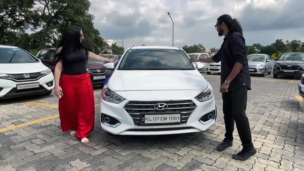 paris laxmi buys hyundai verna