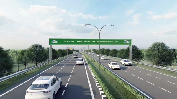 delhi-dehradun expressway on final stage