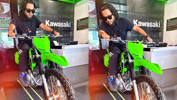 sajid yahiya booked kawasaki klx230