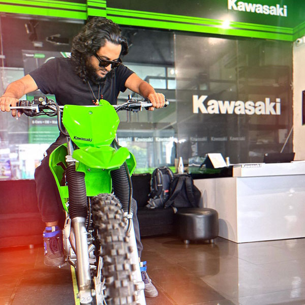 sajid yahiya booked kawasaki klx230
