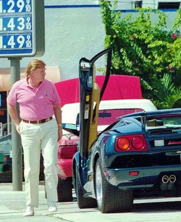 donald trump used luxury cars