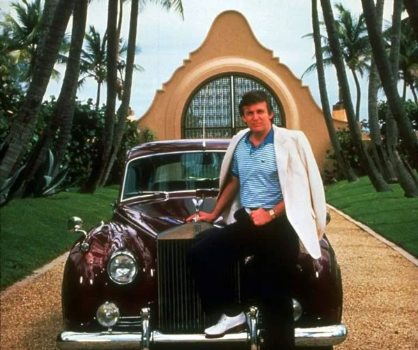 donald trump used luxury cars