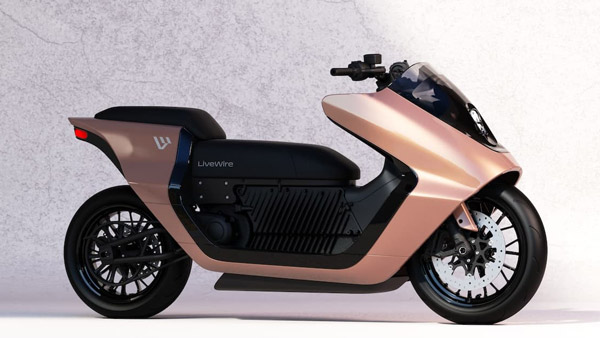 Livewire unveils electric maxi-scooter concept type 01