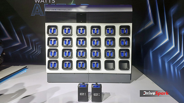 Honda battery swapping terminal