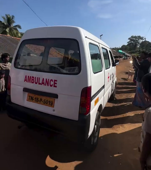 kpy bala donates ambulance