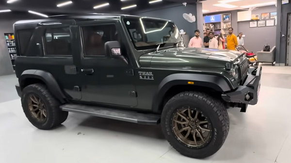 mahindra thar roxx 5-door modified