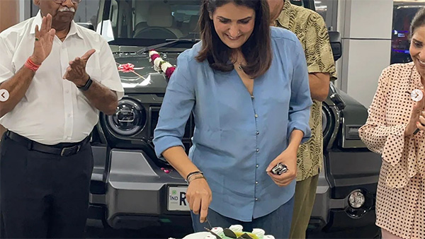 shagun chowdhary s mahindra thar roxx