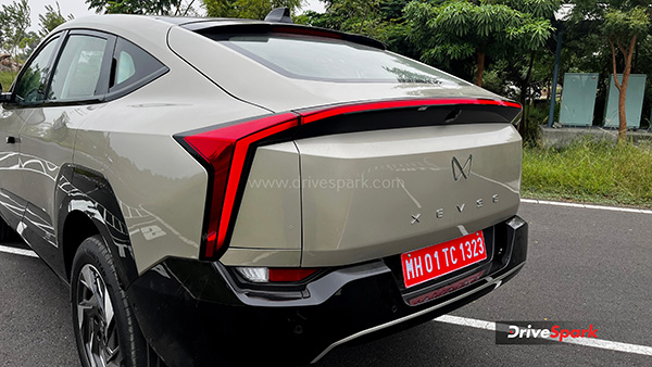 Mahindra xev 9e tail-gate