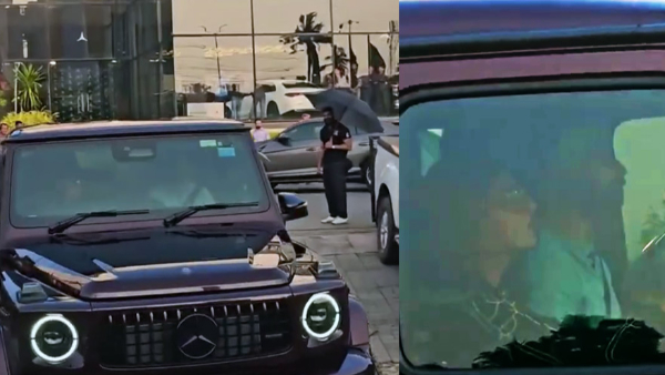 Nazriya Spotted Driving Mercedes Benz G63 AMG
