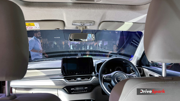 New-gen Maruti Suzuki Dzire Cabin