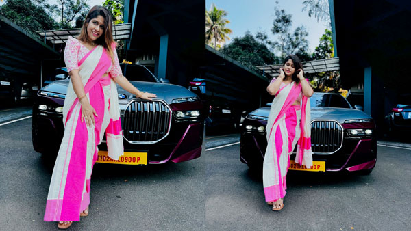 Make up artist saritha buys bmw car Make up artist saritha buys bmw car