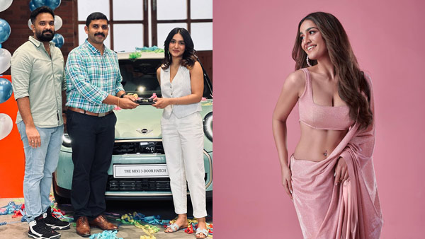 Sorgavaasal Actress Saniya Iyappan Buys Mini Cooper S