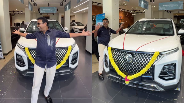 Thenu views thenappan buys mg hector