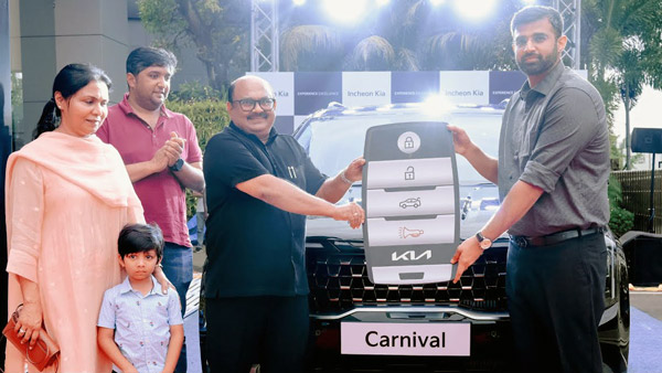 Viju jacob first owner of kia carnival in kerala Viju jacob first owner of kia carnival in kerala