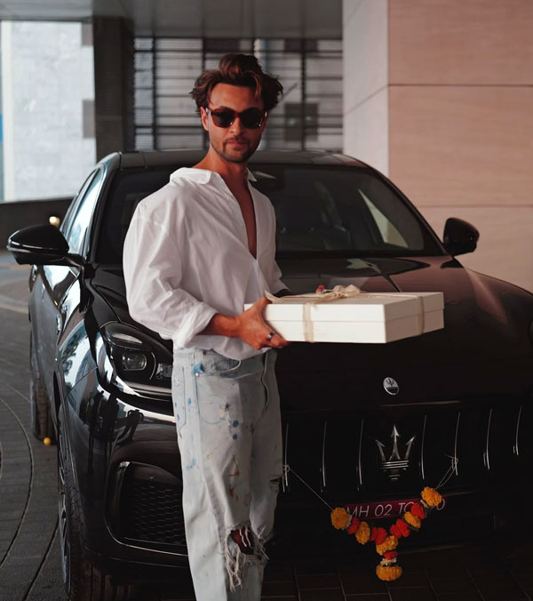 aayush sharma buys maserati grecale