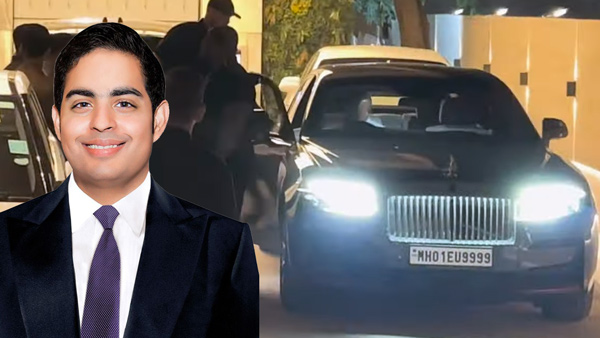 Akash Ambani-Rolls Royce Ghost
