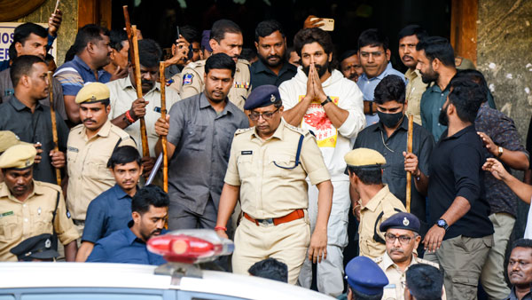 Allu Arjun Arrest Allu Arjun Arrest