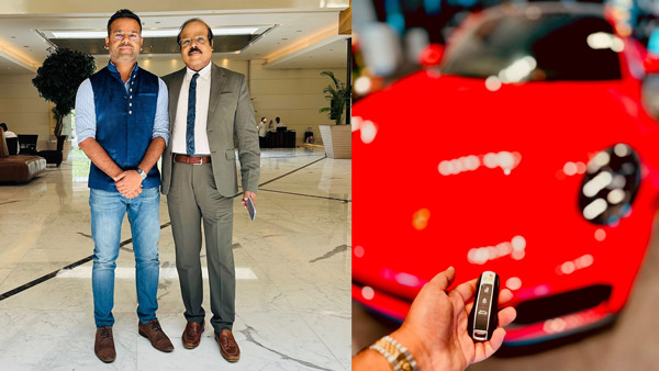 multi-millionaire gifts porsche to son