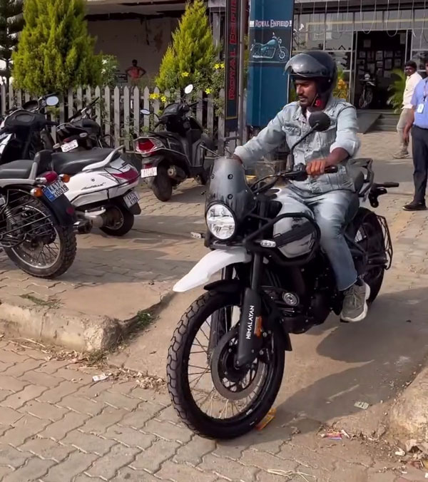 instagram celebrity buys himalayan bike