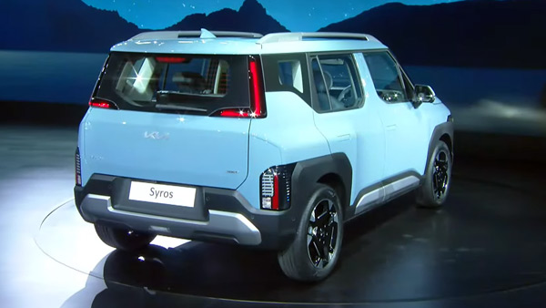 Kia syros suv rear profile