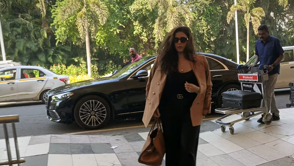 bollywood actress with mercedes-benz s-class