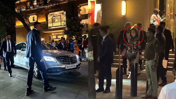 Nita ambani seen in bulletproof mercedes benz s600 guard worth rs 10 crore Nita ambani seen in bulletproof mercedes benz s600 guard worth rs 10 crore