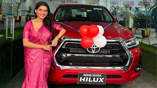 resmi nair buys toyota hilux
