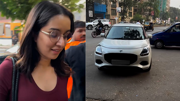 Shraddha Kapoor Spotted In Humble New-gen Maruti Suzuki Swift