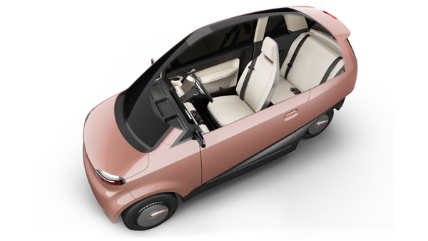 Vayve eva solar car seating