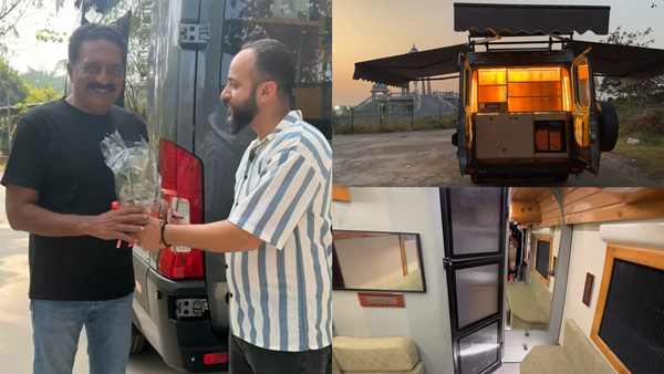 Prakash raj s custom force urbania caravan Prakash raj s custom force urbania caravan