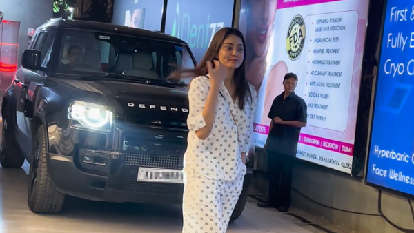 Actress Sana Makbul Spotted In Land Rover Defender 110 HSE
