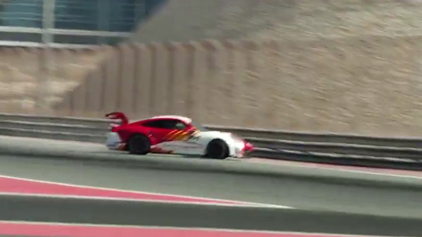 ajith race car accident