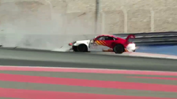 ajith race car accident